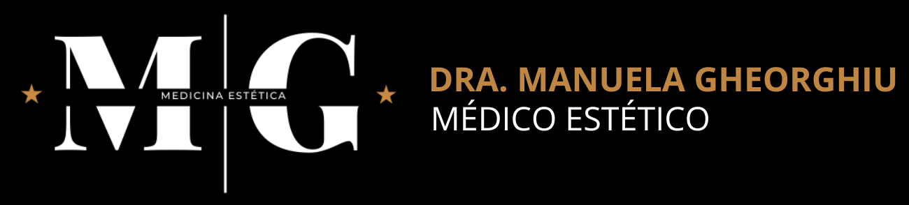 Logotipo Dra. Manuela Gheorghiu, médico estético en Barcelona.